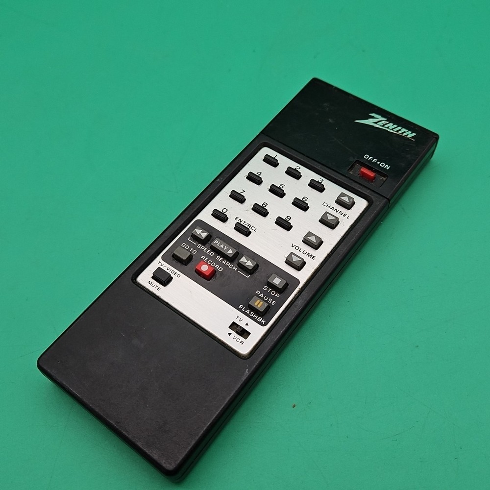 Genuine Zenith TV VCR‎ Remote Control 343 14-952C Tested Working
